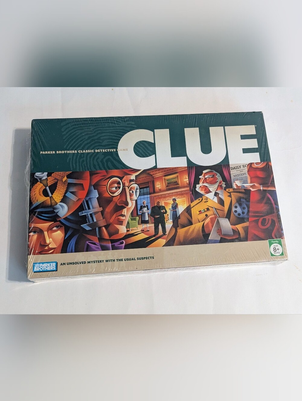Vintage Clue Parker Brothers 2005 Classic Detective Board Game Mystery - Sealed